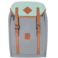 Рюкзак для ноутбука Bagland Successful 17L 299 Grey/Tiffany blue 0050466 (63751154)