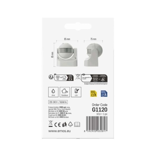 Датчик руху EMOS G1120