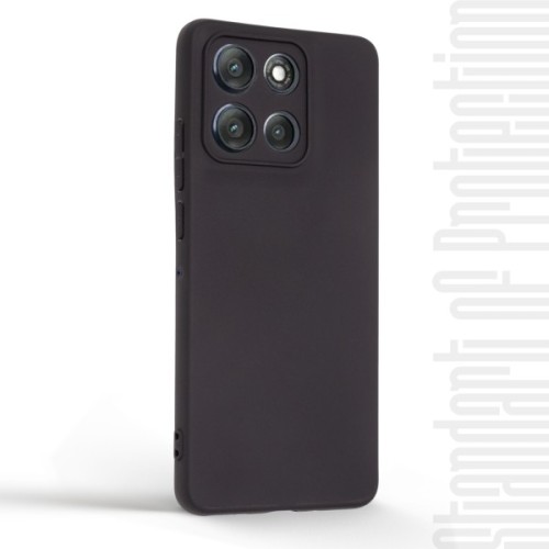 Чохол до мобільного телефона Armorstandart Matte Slim Fit Motorola G86 Power 5G Camera cover Black (ARM86603)
