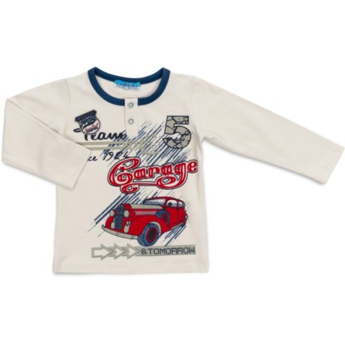 Піжама дитяча Matilda з машинкою (7755-116B-blue)