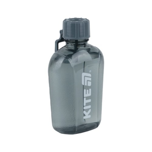 Пляшка для води Kite 650 мл сіра (K25-1240-1)