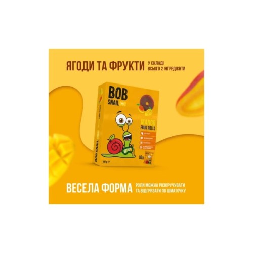 Цукерка Bob Snail Манго 100 г (1740876)