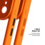 Чохол до мобільного телефона Armorstandart Unit-C MagCase Apple iPhone 17 Pro Orange + Black Button Set (ARM90588)