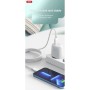 Дата кабель USB-C to USB-C 1.0m 60W braided XO (NBQ236B_White)