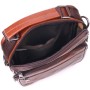 Сумка Vintage З ручкою шкіряна Руда (21277)