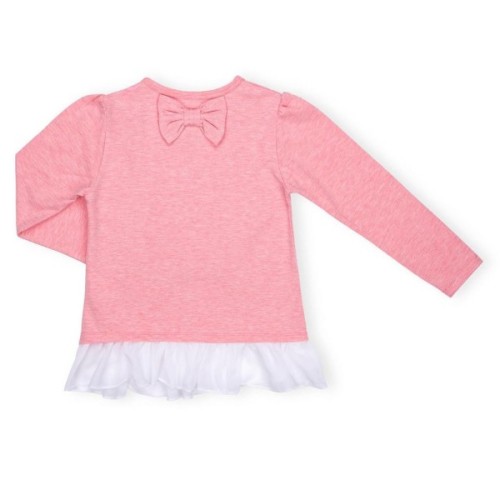 Кофта дитяча Breeze із зіркою і оборкою (10536-116G-pink)