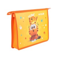 Папка на блискавці Kite A4+ Garfield (GF25-428)