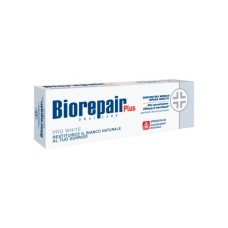 Зубна паста Biorepair Plus Pro White Професійне відновлення та відбілювання 75 мл (8017331055380/8017331092255) Зубна паста Biorepair Plus Pro White Професійне відновлення та відбілювання 75 мл (8017331055380/8017331092255)