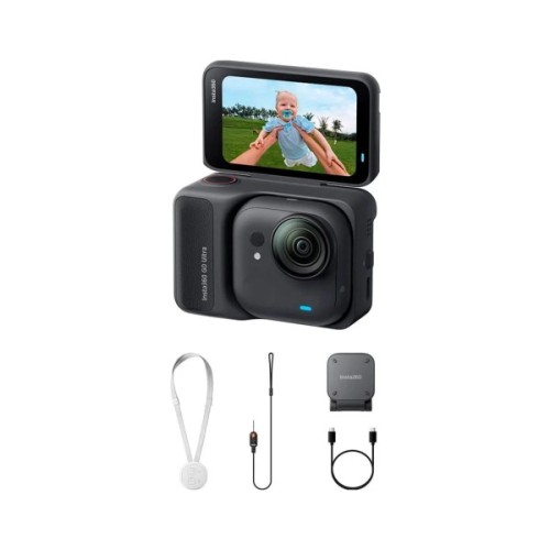 Екшн-камера Insta360 GO Ultra Standard Edition Midnight Black (6977644761045)