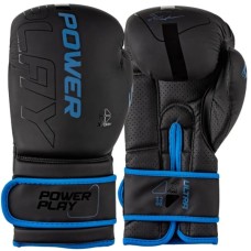 Боксерські рукавички PowerPlay 3024 Ultra Mat Чорно-Темно сині 12 унцій (PP_3024_12oz_Bl/Navy)