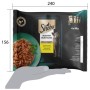 Вологий корм для кішок Sheba асорті з м'яса птиці в соусі 4х85 г (4770608257408)
