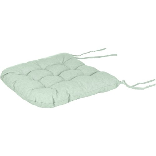 Подушка на стілець Ardesto Oliver, 40х40 см, 100% бавовна, нап-ч: 50% холоф, 50% пп, аквамарин (ART02OA)