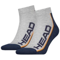 Шкарпетки Head Qperformance Quarter 781009001-870 2 пари Синій/Сірий 35-38 (8718824546490)