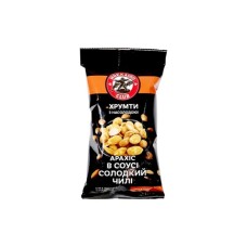 Горіхи Hokkaido Club арахісу смажений в соусі солодкий чилі 60 г (4820172443629)