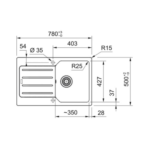Мийка кухонна Franke City, фраграніт, бежевий (114.0701.827)