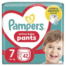 Підгузки Pampers Pants Giant Plus Розмір 7 (17+ кг) 42 шт (8700216341639)