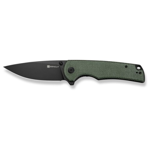 Ніж Sencut Praktisk, Green Micarta, Darkwash (S24019-3)