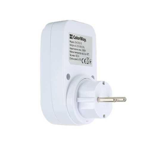 Таймер-розетка ColorWay CW-STE01-7D