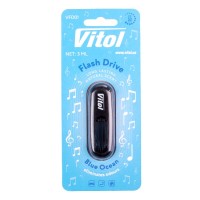 Ароматизатор для автомобіля VITOL Flash Drive Blue Ocean (VFD01)