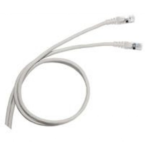 Патч-корд 3м UTP cat.5e, RJ45, ПВХ, grey, LCS2 Legrand (051638)