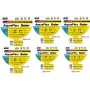 Шланг для поливу 2E AquaFlex Solar, 3/4", 12м, 4 шари, 13бар, -10…+60°C, зрошувач, конектор, адаптер (2E-GHE34SR12)