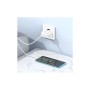 Зарядний пристрій BOROFONE USB QC3.0 + cable USB to USB-C 18W white (6974443388596)