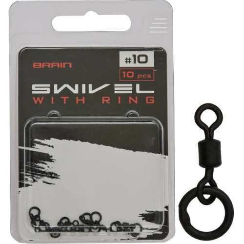 Вертлюг Brain Swivel With Ring No.10 (10 шт/уп) SGCA-8013-10 (1858.24.75)