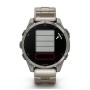 Смарт-годинник Garmin fenix 8 47mm, AMOLED, Saph, Ti/Bare/Graphite w/TiBand,Excl, GPS (010-02904-40)