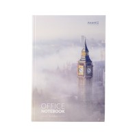 Канцелярська книга Axent London А4 у твердій обкладинці 192 аркуші клітинка (8423-21-A)