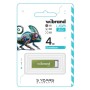 USB флеш накопичувач Wibrand 4GB Chameleon Green USB 2.0 (WI2.0/CH4U6LG)