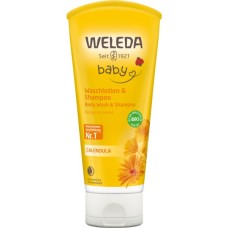 Дитячий шампунь Weleda 2 в 1 Календула 200 мл (4001638523127)