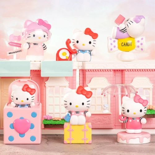 Ігровий набір Pop Top Механічна іграшка-сюрприз Hello Kitty – Милий сигнал (24MDL-002)