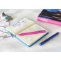 Ручка кулькова Faber-Castell автоматична Grip 2010, корпус рожевий, стрижень синій М (0.7 мм) (26543)