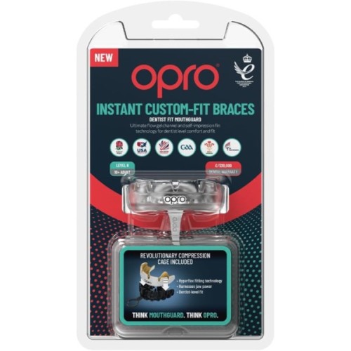 Капа Opro Instant Single Colour Braces Clear (102522007) (Instant_Braces_Clear)