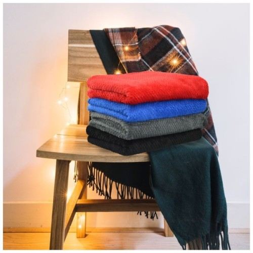 Плед Bergamo Diamond чорний 130 х 180 см (70030205-01)