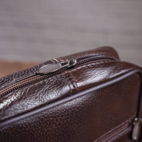 Сумка Vintage Шкіряна Коричнева (14987)