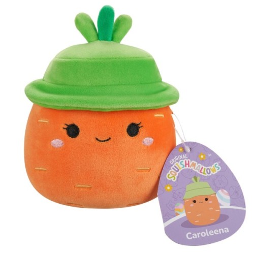 М'яка іграшка Squishmallows Морквина Кароліна в капелюсі 13 см (SQER01182)