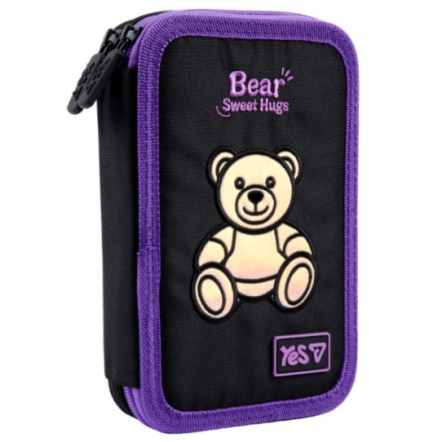 Пенал Yes твердий подвійний Bear Sweet Hugs HP-01 (533710)