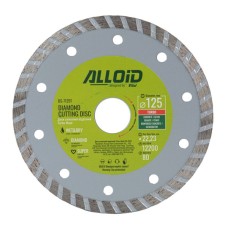 Круг відрізний Alloid алмазний, Turbo, 125мм (DS-7125T)