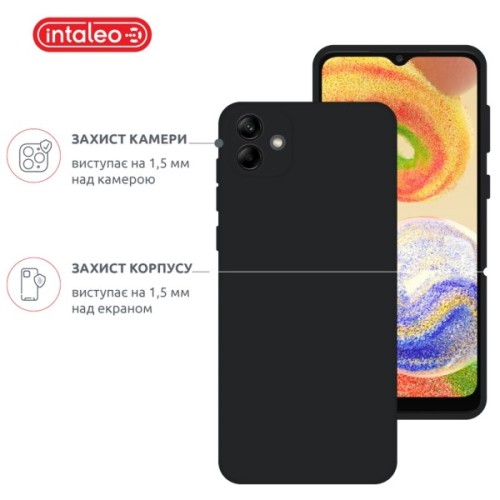 Чохол до мобільного телефона Intaleo SoftShell Samsung Galaxy A04 Black (1283126567063)