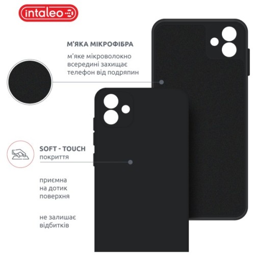 Чохол до мобільного телефона Intaleo SoftShell Samsung Galaxy A04 Black (1283126567063)