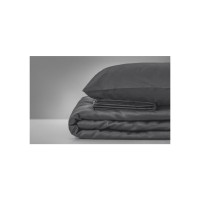 Постільна білизна MirSon Сатин Premium Iron 0240 Grey 143х210х2 (2200000671547)