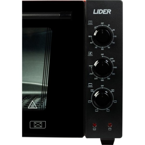 Електропіч LIDER 4223 LUX Black-Red