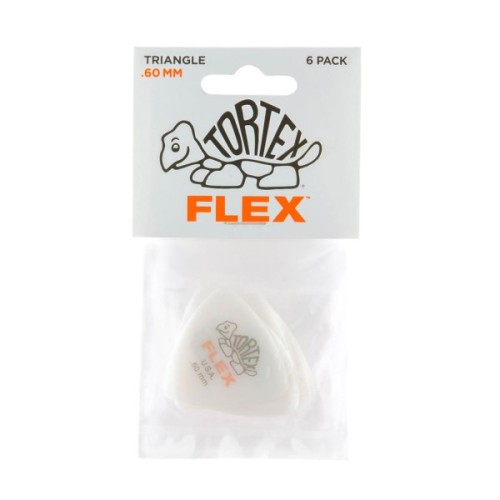 Медіатор Jim Dunlop Tortex Flex Triangle Pick .60mm 6 шт. (456P.60)