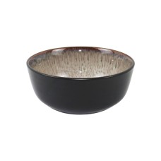 Салатник Ardesto Bolzano 720мл, кераміка, чорно-коричневий (AR2916BB)