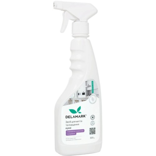 Спрей для чищення кухні DeLaMark Лимонник та вербена 500 мл (4820152333728)
