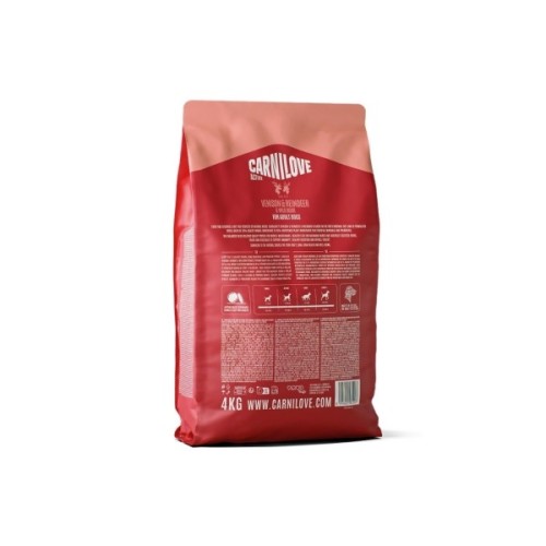 Сухий корм для собак Carnilove Active Venison & Reindeer & Wild Boar Active Adults 4 кг (8595602581207)