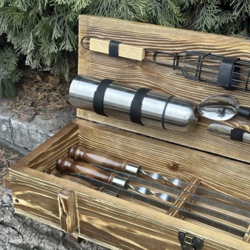 Набір для барбекю Metalzavod Комбат світла текстура (PN-Kombat-TLT)