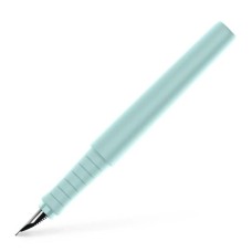 Ручка пір'яна Faber-Castell POLY Fountain Pen Caribic Blue, колір корпусу бірюзовий, перо F (0,5 мм) (32997)