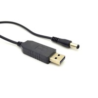 Кабель живлення USB to DC 5.5х2.5mm 12V 1.0A ACCLAB (1283126552847)